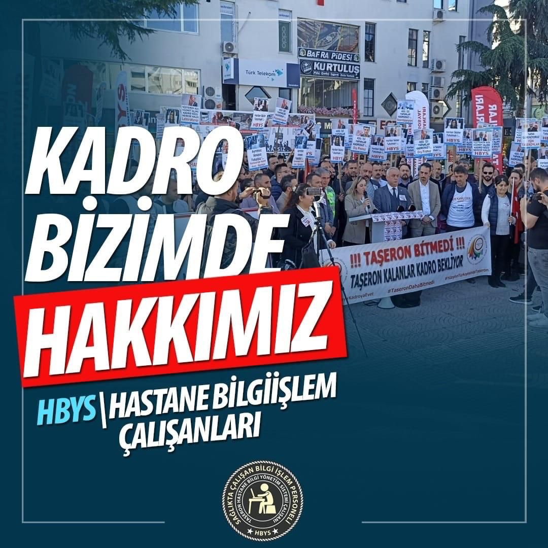 Hastane Bilgi İşlem çalışanı Aynur KURT tweet media