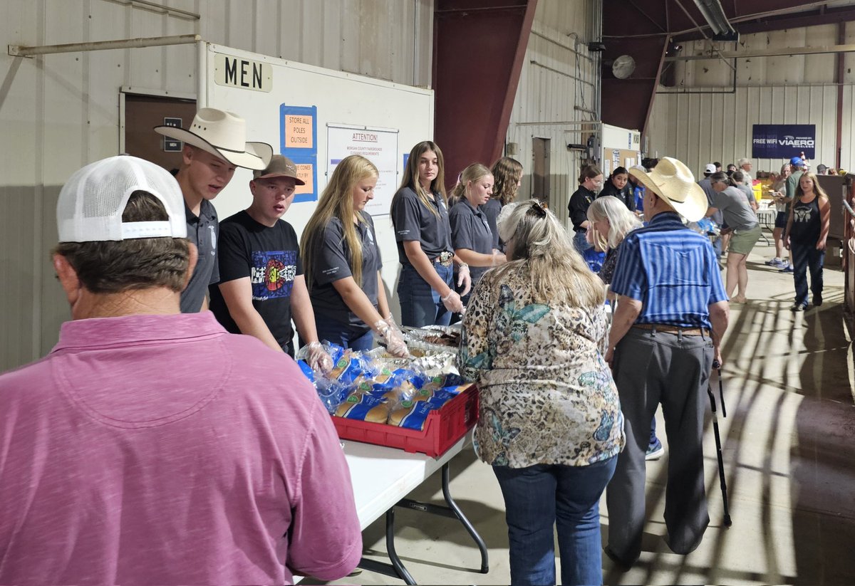 DustyAJohnson's tweet photo. It's always a good time at the Morgan County Fair (my home fair)! I enjoyed catching up w/ everyone today during the events, which included: pedal tractor pull, #4H & #FFA animals and projects, steak fry dinner, and catch-it contests.
#HD63 #RuralValues #CountyFair #FairTime https://t.co/QayAGysgeG