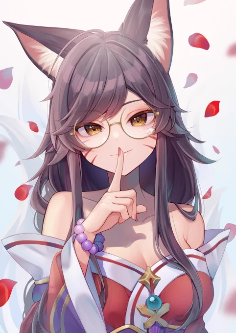 気に入ってるから再掲Faker Ahri#Ahri #ArtofLegend 