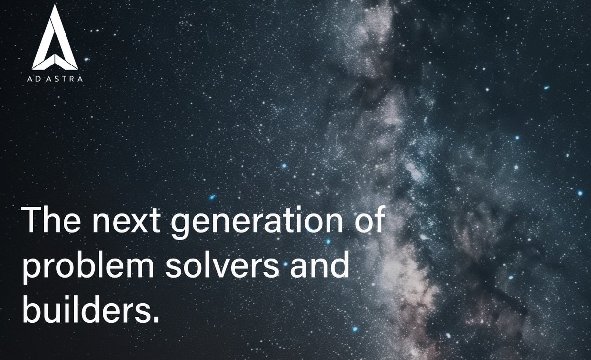 NEWS: Elon Musk is opening a new school this September in Bastrop, Texas called Ad Astra.

"Ad Astra’s mission is to foster curiosity, creativity, and critical thinking in the next generation of problem solvers and builders.

Ad Astra is dedicated to nurturing the innate