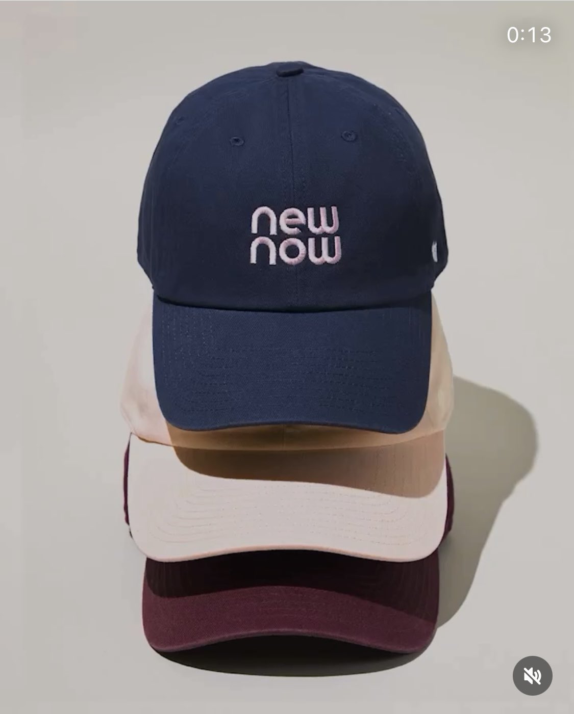 newnow ニューナウ　ブラック　キャップ　榮倉奈々　賀来賢人 榮倉奈々がファッションブランド「ニューナウ（newnow）」を設立