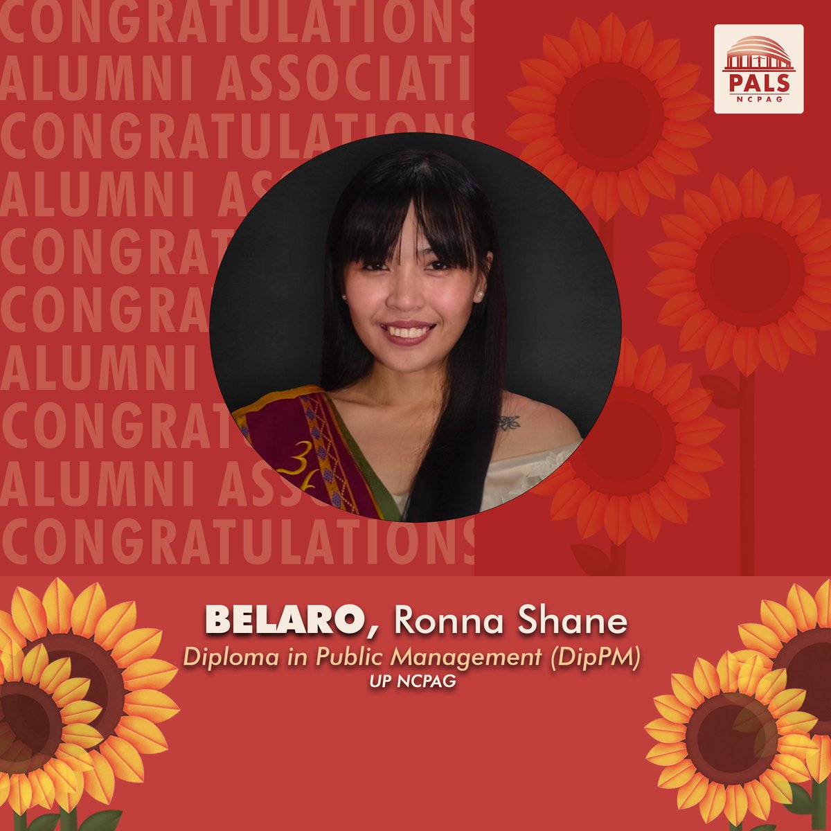 PALSncpag's tweet photo. Pagbati sa ating mga PALS Alumni na nagsipagtapos! 🌻

Your PALS family is proud of you as you continue to strive and thrive in your respective endeavors! ❤️‍🔥

May you continue to serve the Filipino people! 🇵🇭 https://t.co/TTO8u94qIg