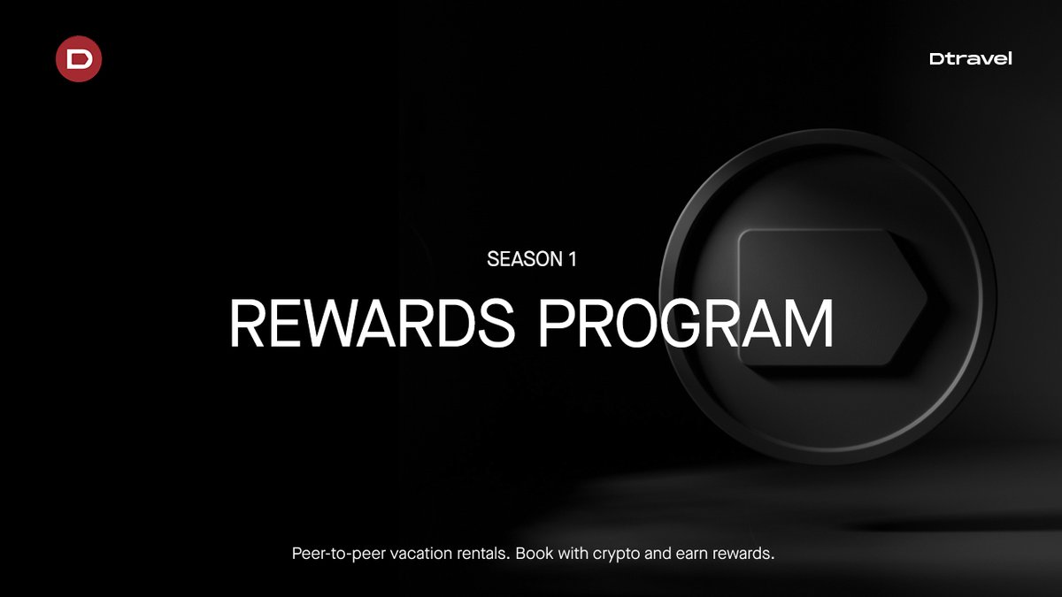 Dtravel Rewards: Season 1

We’re excited to unveil the next phase of growth: a new incentive model backed by 150 million $TRVL (~$5M USD), open to anyone who believes in crypto’s potential to disrupt legacy systems and centralized marketplaces.

For newcomers, it's easy to think