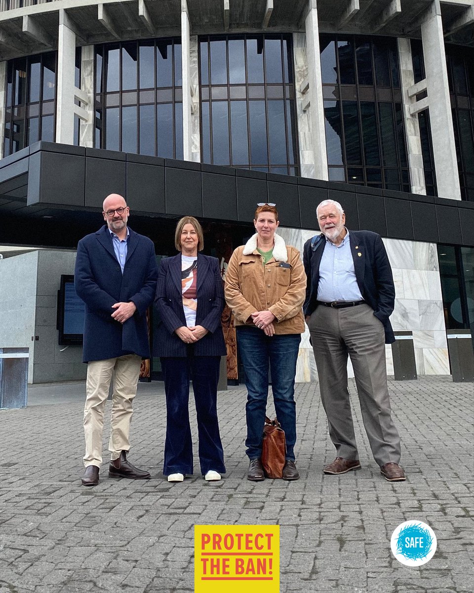 SAFE (@safenewzealand) on Twitter photo Stronger together!
SAFE's CEO <a href="/AshtonDebra/">Debra Ashton</a>, <a href="/MoveTheWorldAU/">World Animal Protection ANZ</a>, and animal welfare experts Dr Lynn Simpson and Dr John Hellström met with MPs to reaffirm our united stand against live export in #NZ
#ProtectTheBan #AnimalWelfare Stronger together!
SAFE's CEO <a href="/AshtonDebra/">Debra Ashton</a>, <a href="/MoveTheWorldAU/">World Animal Protection ANZ</a>, and animal welfare experts Dr Lynn Simpson and Dr John Hellström met with MPs to reaffirm our united stand against live export in #NZ
#ProtectTheBan #AnimalWelfare