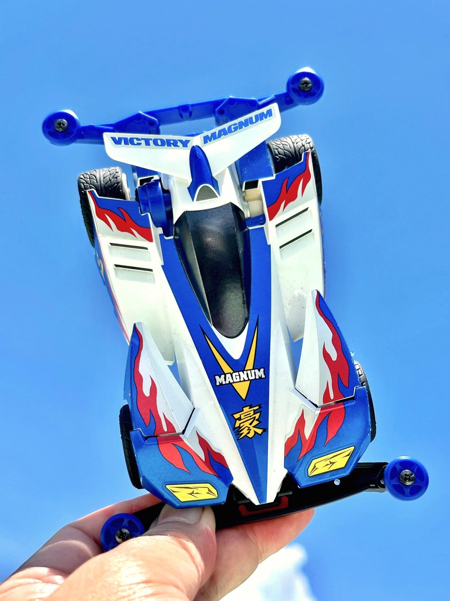 これまでに #撮り四駆 したマグナムです。撮影場所：タミヤ本社屋上