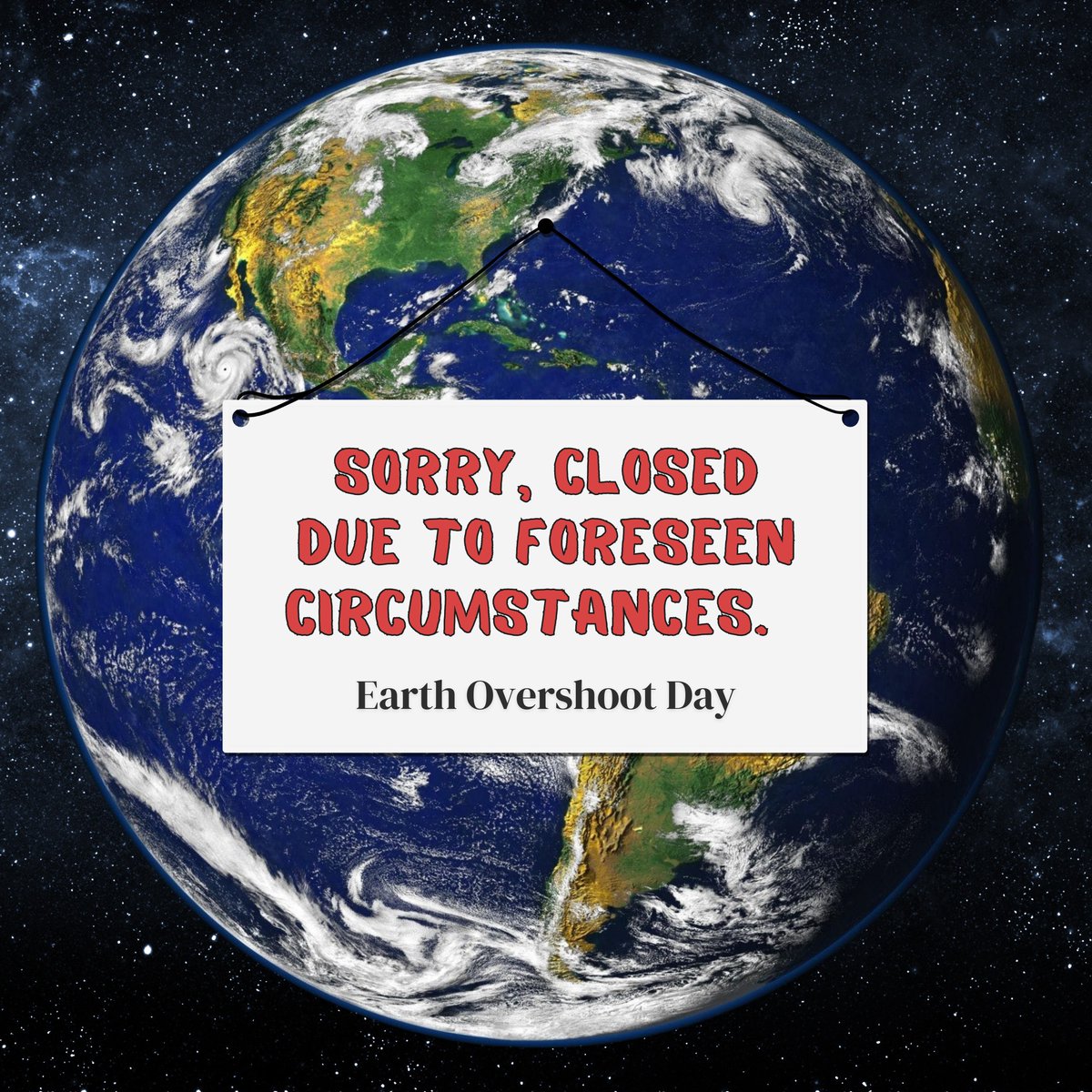 This year, 1 August  is #EarthOvershootDay. Unfortunately, that means humanity’s demand for ecological resources in a given year has exceeded what Earth can regenerate.

Discover why there is still time to ditch this trend and immediate action is crucial: genevaenvironmentnetwork.org/resources/upda…