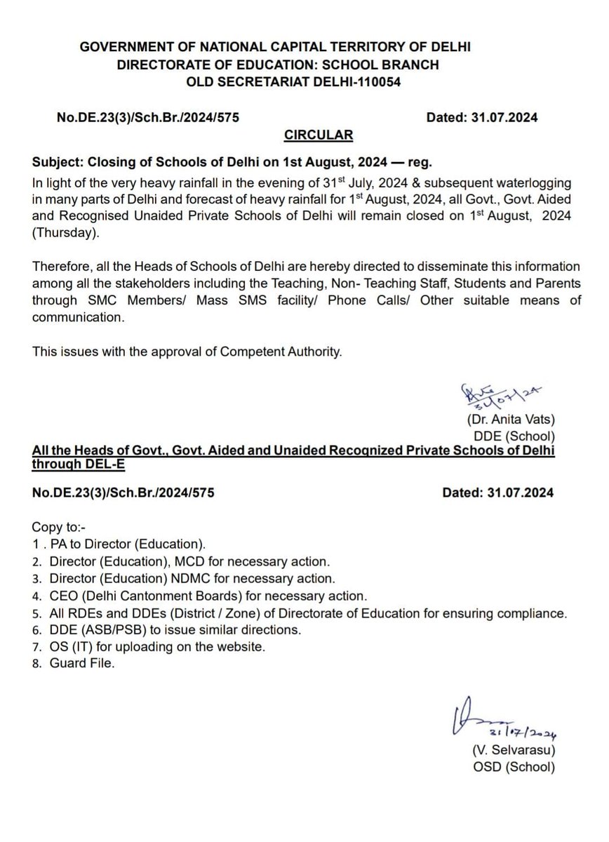 Due to emergency closure of schools, out of all employees of Delhi, only #GuestTeachers' salaries are deducted, which is completely unfair.
<a href="/AtishiAAP/">Atishi</a> ji When all employees get salary for such holidays, then #GuestTeachers should also get salary for declared emergency holidays.