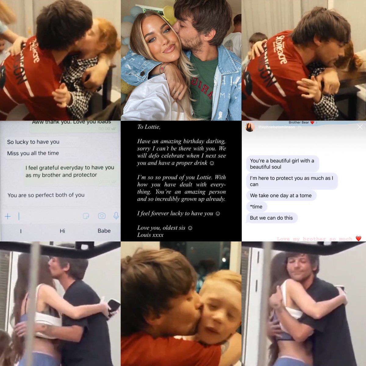 louisacademia's tweet photo. older brother louis; sweet words and cuddles🌷 https://t.co/7KtSYurLUE