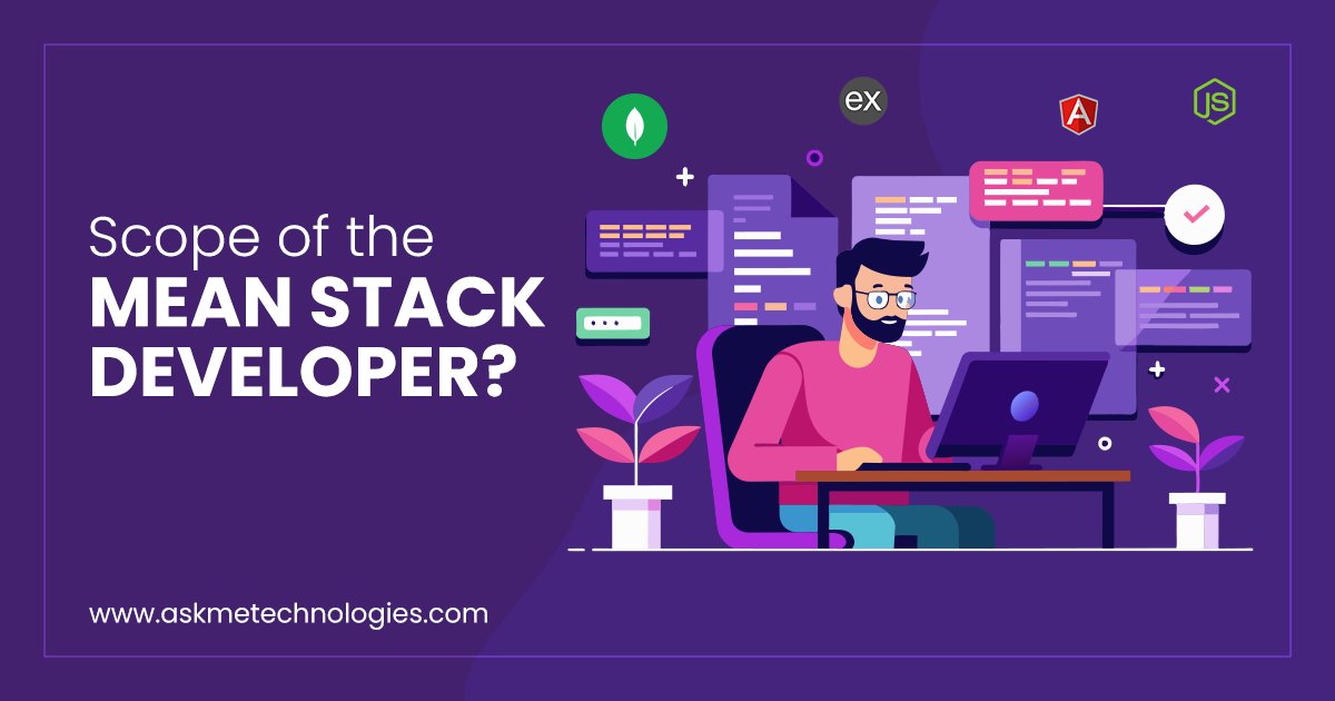 Askmetech1's tweet image. What is the Scope of the MEAN Stack Developer? askmetechnologies.com/blogs/what-is-… #askmetechnologies #MEAN #developer #development #meanstack #hiremeanstack #dedicateddeveloper #MongoDB #AngularJS #Nodejs