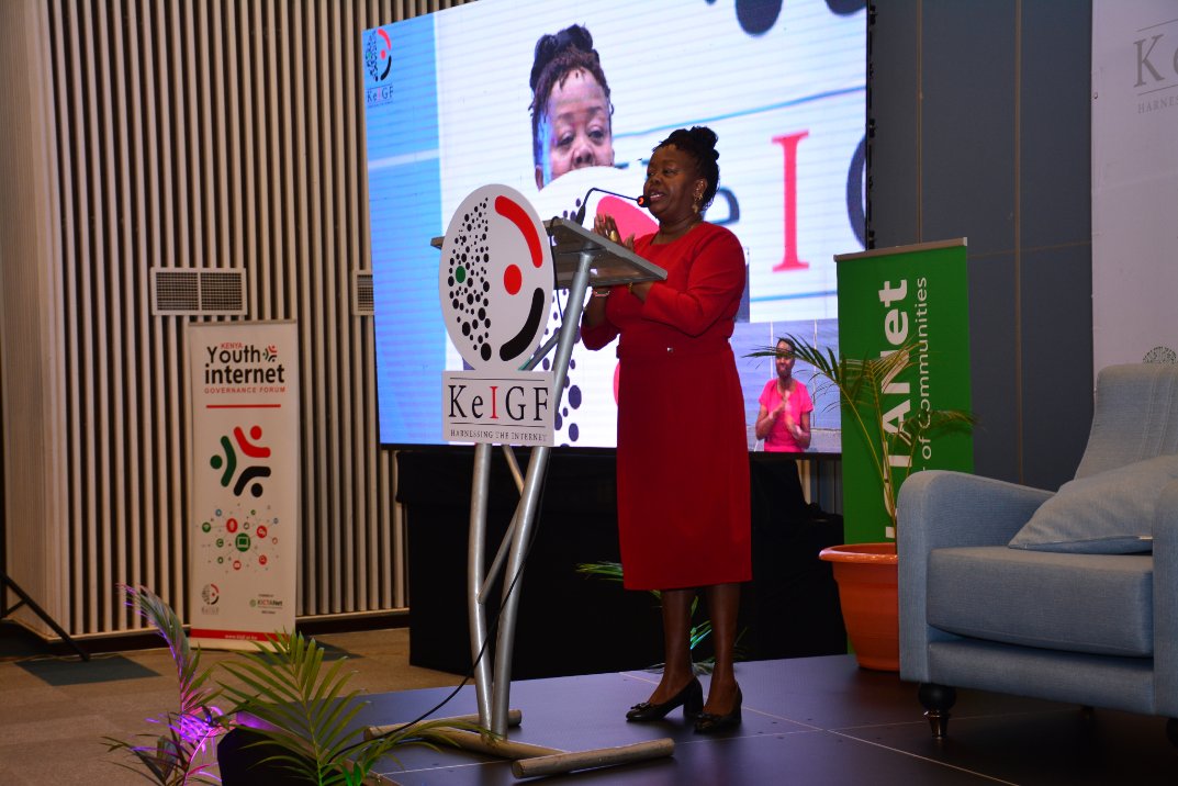 KICTANet's tweet photo. Kenya's Digital Future Takes Center Stage at KeIGF
The 17th Kenya Internet Governance Forum (#KeIGF2024) kicked off on Tuesday, with a strong call for collaboration and inclusivity in shaping the country’s digital landscape.

Addressing the forum, Dr. Grace Githaiga @ggithaiga, Convenor KICTANet, highlighted Kenya’s impressive digital strides over the past two decades. Internet penetration has surged from 3% in 2004 to 40.8% today, while mobile and smartphone adoption has skyrocketed.

Follow the live stream here. https://t.co/jJYE3sXQ7x

#KeIGF2024 ^EJ