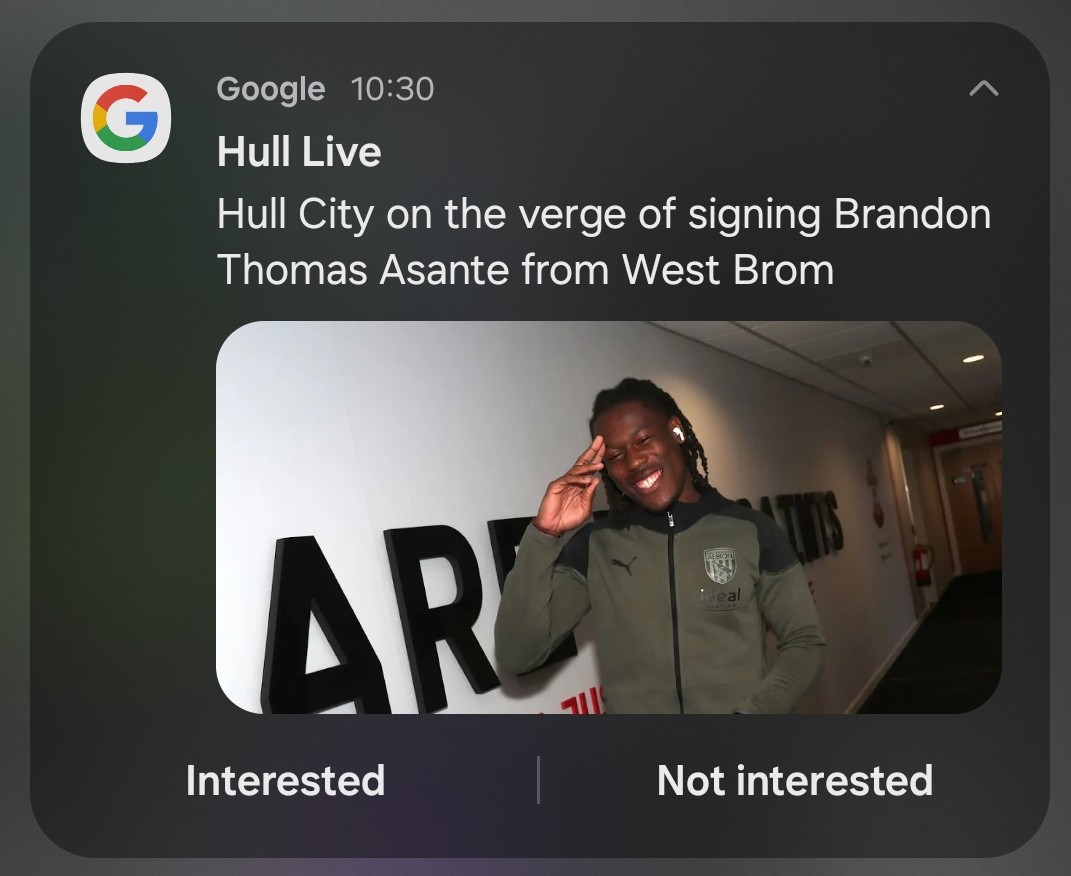 I heard this transfer was delayed because he wasn't always there when they called