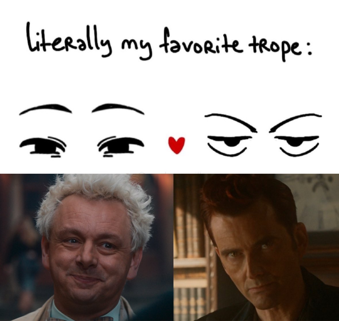 fiend4coffeee's tweet photo. crying #goodomens https://t.co/Trj8NfC2Q6