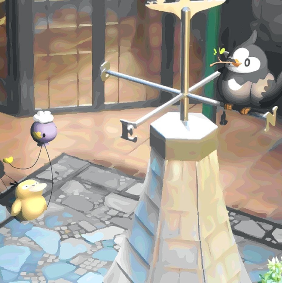 watawatakuro's tweet photo. あのポケモンが気になるみたい https://t.co/9DMff6Fvhh