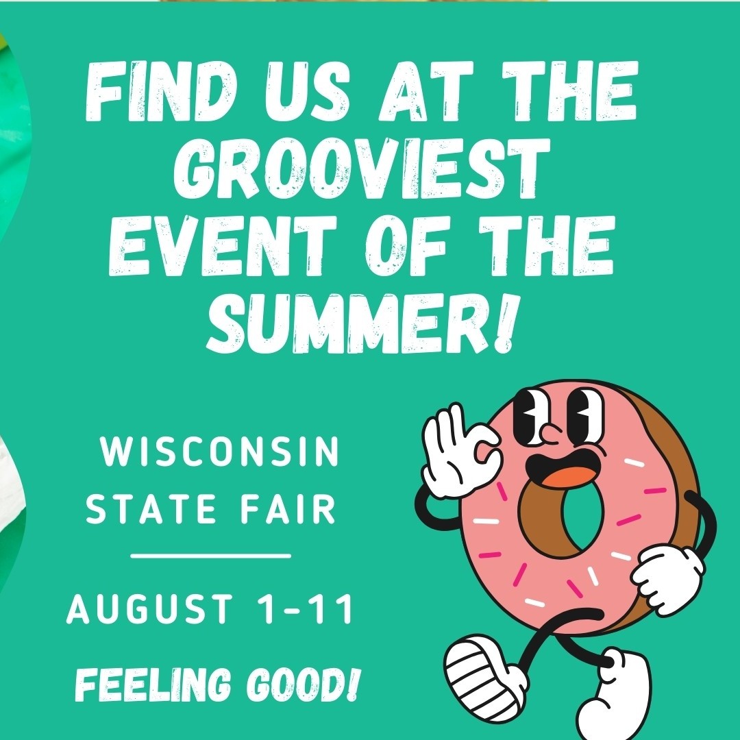 SolemConcession's tweet image. We'll be at the grooviest event of the summer, will you?! Find us at the Wisconsin State Fair, August 1-11th! That's 11 whole days to grab our yummiest treats. And find us at the Freeborn County &amp;amp; Washington County Fairs through August 8th! facebook.com/SolemConcessio… #wistatefair