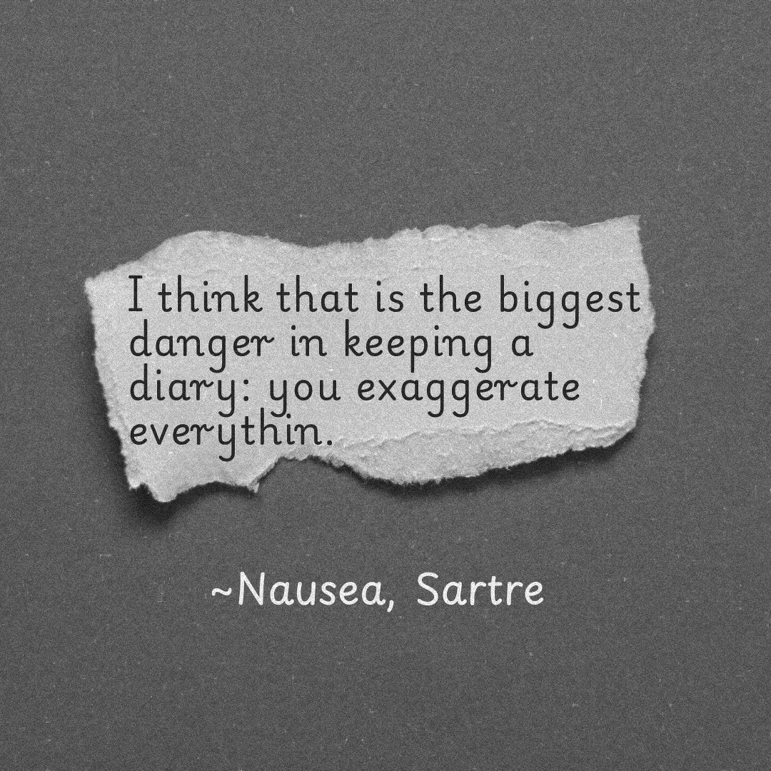 casakundera's tweet photo. Do you keep a diary? https://t.co/tU1SYvTJwi