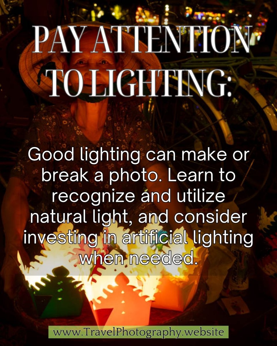 Want 25 quick photography tips to getting great images? Check out my site travelphotography.website