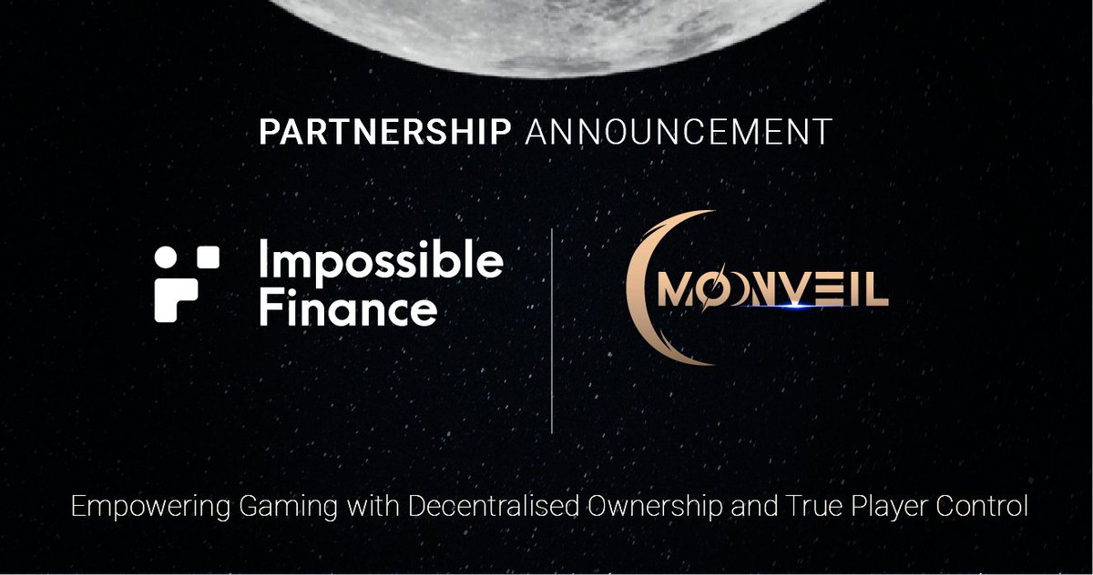 Impossible Finance (@impossiblefi) on Twitter photo Fancy a trip to the MOON?🌕
We are proud to announce that we have partnered with <a href="/Moonveil_Studio/">Moonveil.gg</a>, a gamer-first ecosystem built by a team of seasoned gaming and blockchain industry veterans, designed to revolutionise the Web3 gaming landscape.
Impossible Finance is committed Fancy a trip to the MOON?🌕
We are proud to announce that we have partnered with <a href="/Moonveil_Studio/">Moonveil.gg</a>, a gamer-first ecosystem built by a team of seasoned gaming and blockchain industry veterans, designed to revolutionise the Web3 gaming landscape.
Impossible Finance is committed