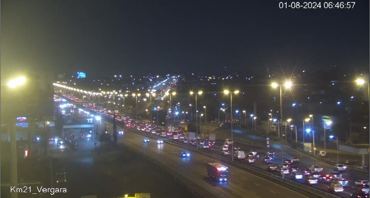 📢#EstadodelTransito 
🚗 Se registra tránsito intenso sentido a CABA. 
❕Demoras desde Alt Av. Vergara, Morón. 
🚙  Sentido a Luján, tránsito fluido. 
 ⛅  Visibilidad normal.
 ⚠️ Circular con precaución. 

 #notepegues #elcelupuedeesperar #AuOeste