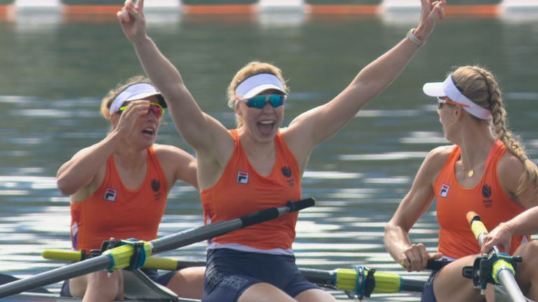 Dit zijn wel de meest epische veldslagen op het water tussen de Britten en Nederlanders sinds 1666. Michiel de Ruyter zal trots zijn. #OlympischeSpelen #roeien