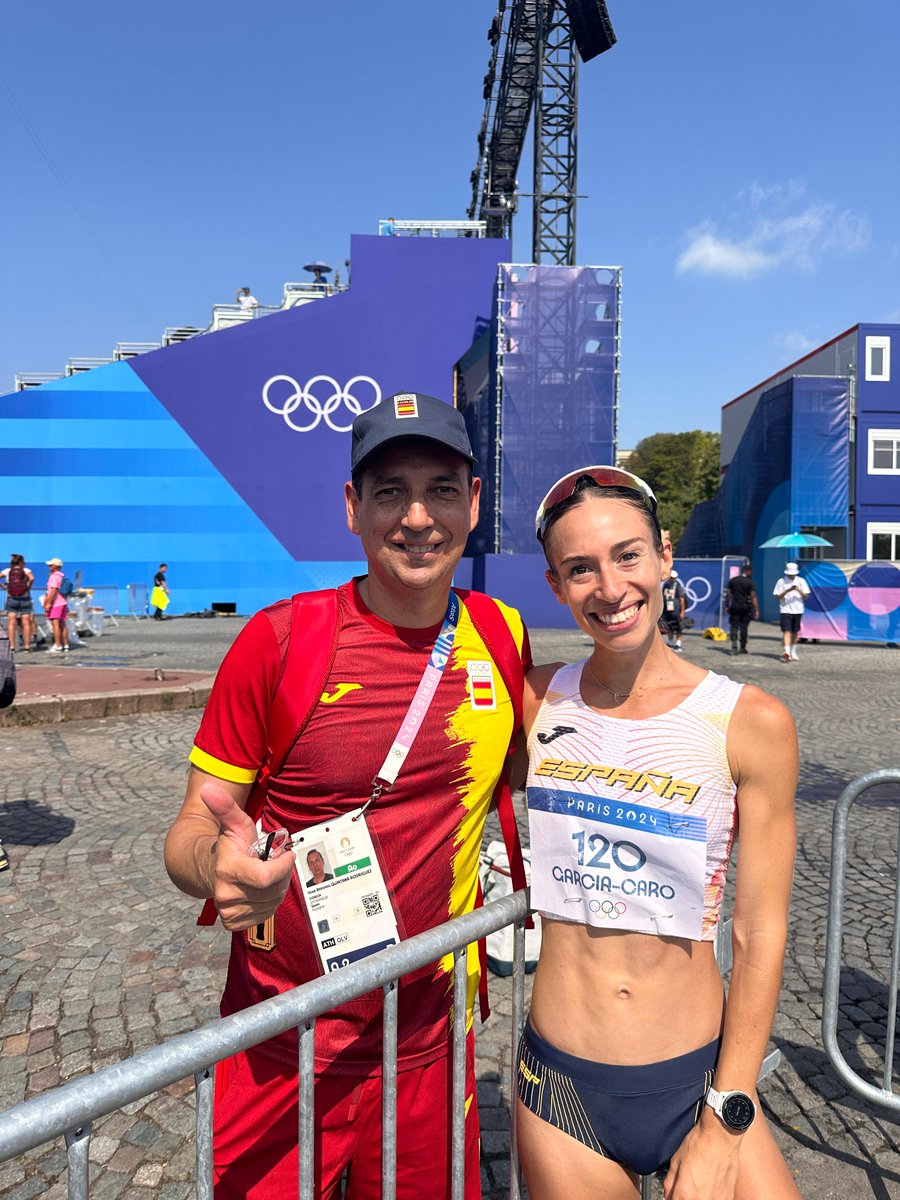 𝐕𝐨𝐥𝐯𝐞𝐫 𝐚 𝐬𝐨𝐧𝐫𝐞𝐢𝐫

𝗟𝗮𝘂𝗿𝗮 𝗚𝗮𝗿𝗰𝗶́𝗮 𝗖𝗮𝗿𝗼 7⃣ª  (20 km marcha)

De 4ª en el Europeo de Roma (con sabor amargo) a diploma olímpico en #Paris2024 ... y por todo lo pasó antes ... TEMPORADA DE ENSUEÑO

Mereció la pena Laura ... FELICIDADES también coach