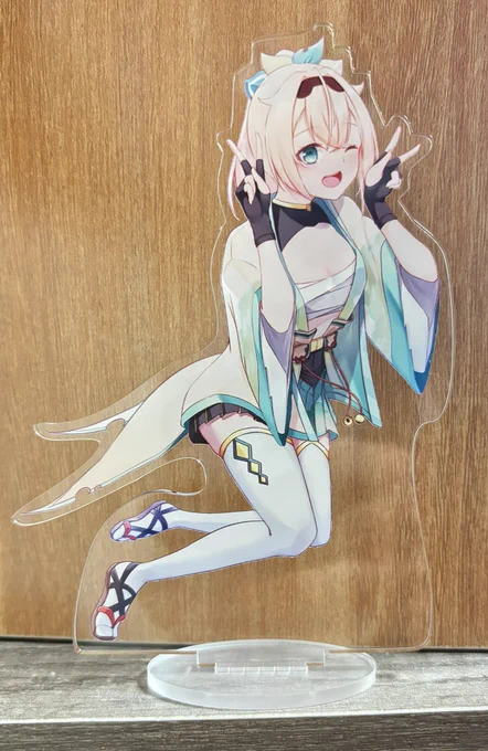 【夏コミ情報】 1つ目のアクリルスタンド届きました! 初めての割にはいい感じ