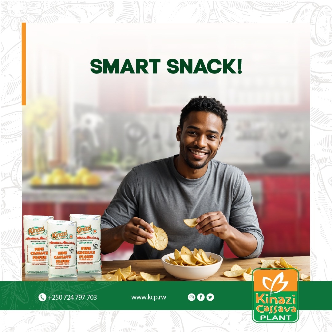 KinaziLtd's tweet image. Happy New Month!
Heard of cassava flour crackers?
Make healthy and tasty snacks with Kinazi Cassava flour. Perfect for you.😋

#FunFact #HealthyLiving #CassavaFlour