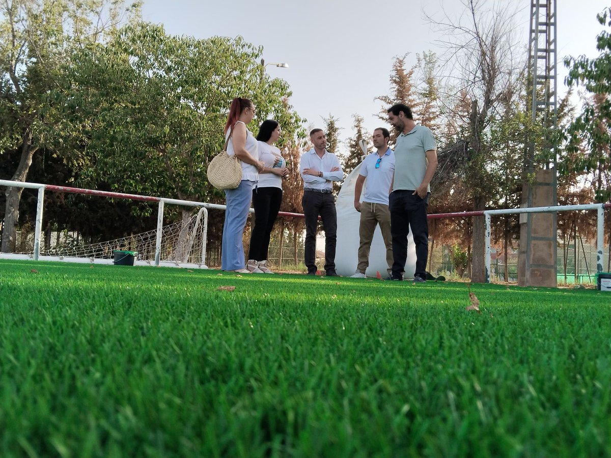 AytoMurcia's tweet photo. Las obras en los campos de fútbol de La Alberca y El Ranero encaran su recta final. 

https://t.co/DxIxsGx7Ds https://t.co/ViQOiesVSy