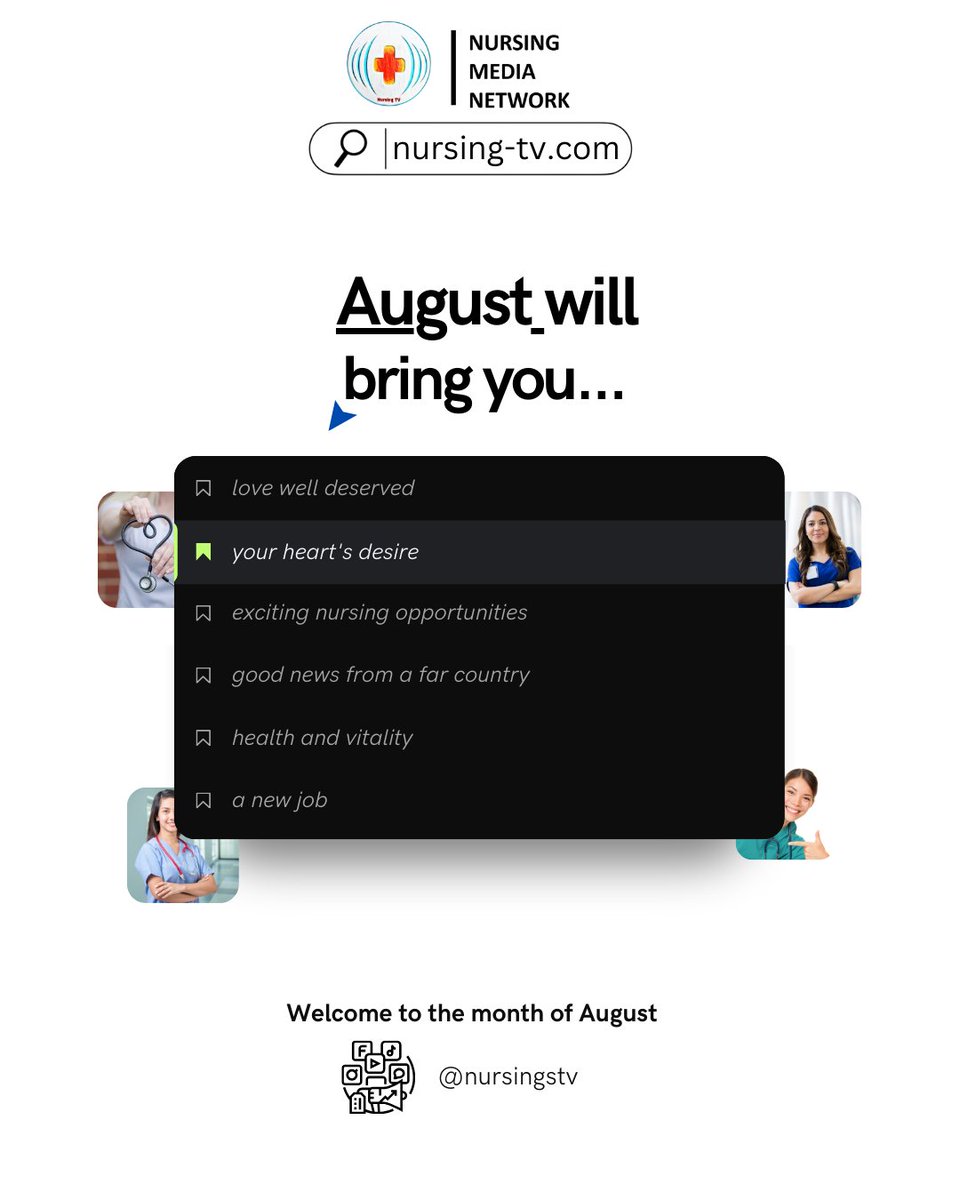 nursingstv's tweet photo. Happy new month to the entire Nursing Media Network family! 🎉✨

As we step into this new month, let's continue to work together towards building a solid representation for the nursing community.

#bhfyp #video #creative #youtube #business #entrepreneur #designer #success https://t.co/AmoQ3lgDBy