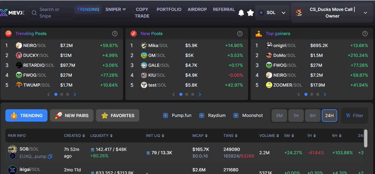 CS Ducks _Move Call | Gambles ECA tweet media