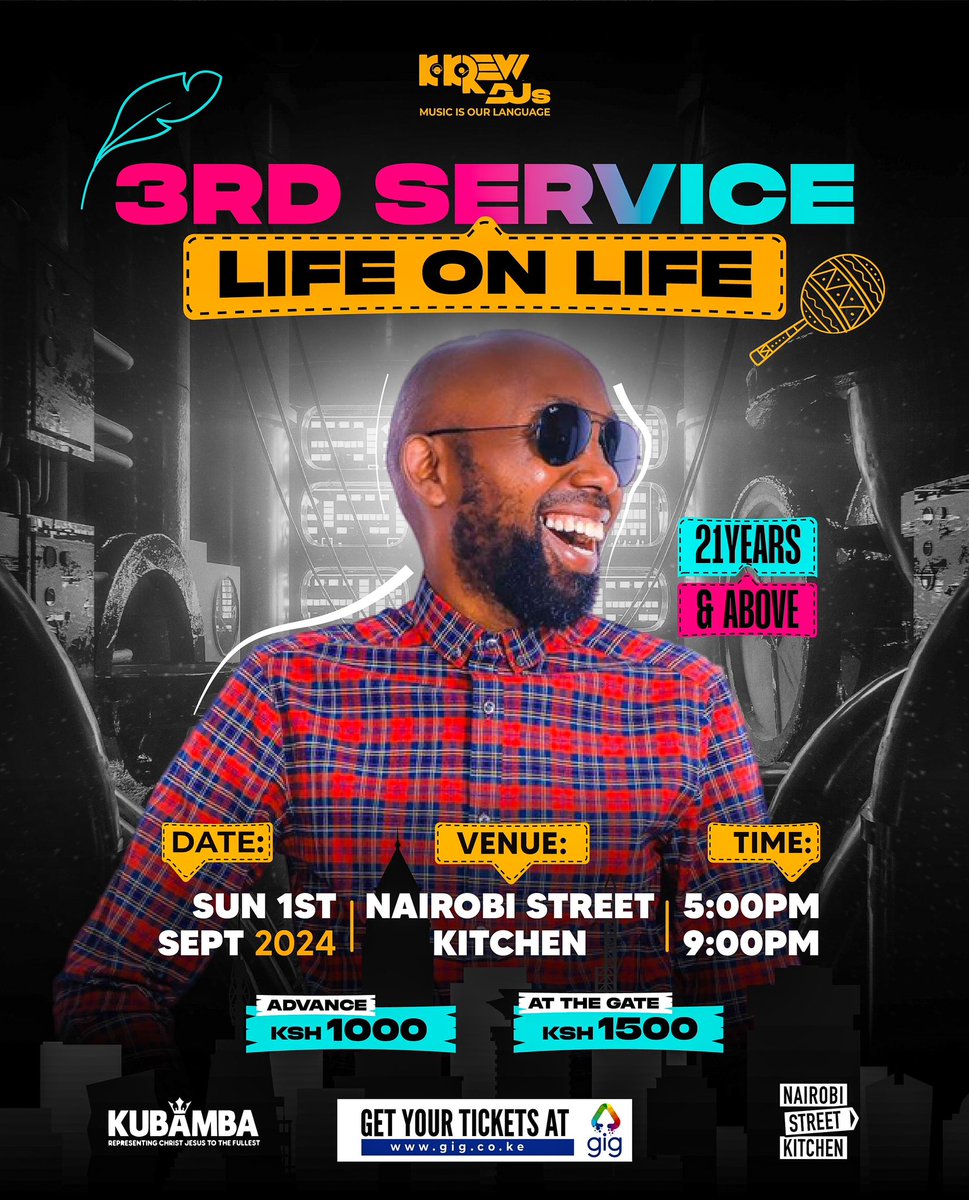 Happy New Month fam. Praying for favor this month 🙌🏾 
This will be the third edition of #The3rdService #LifeOnLife Karibu sana.