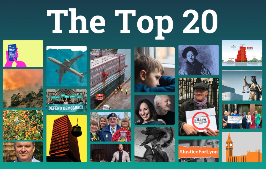 CrowdJustice tweet media