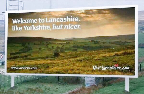 Today is #YorkshireDay when us Lancashire folk can remind ourselves how superior we are to the Yorkshire