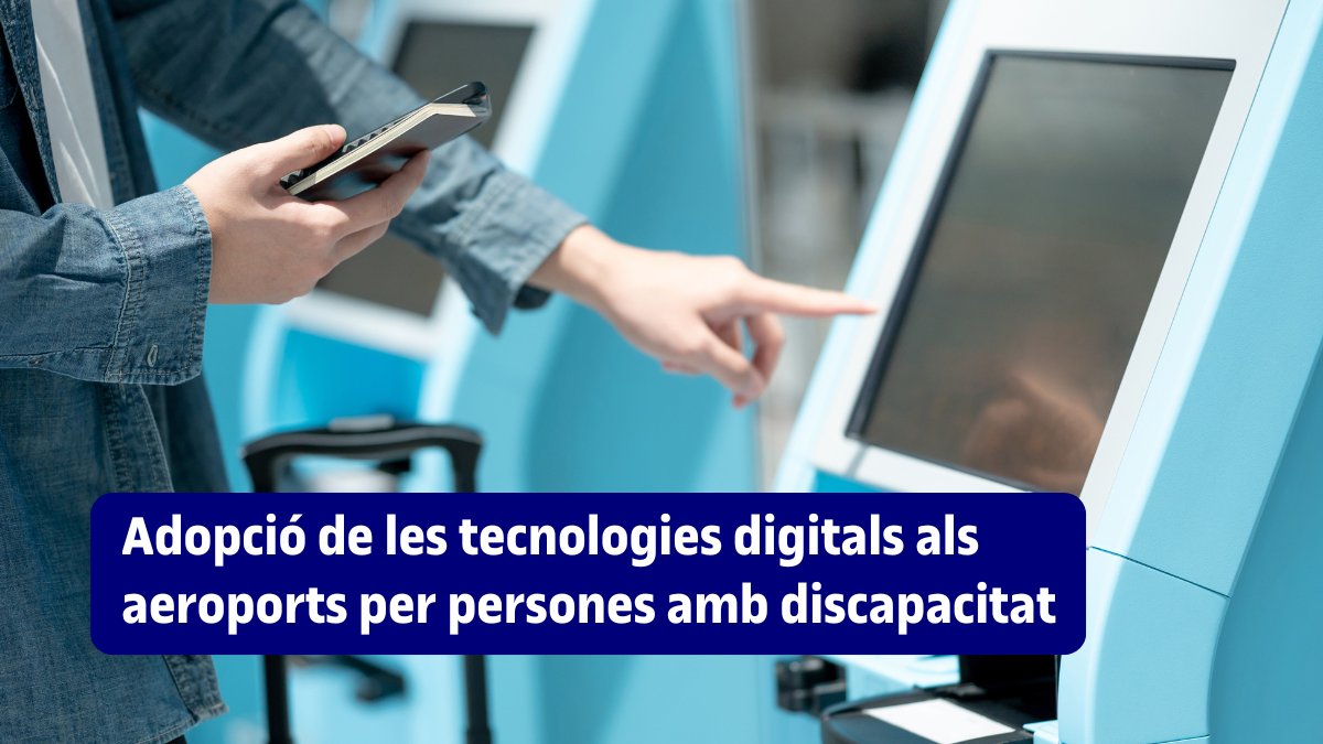 👩‍💻 Un estudi de la professora Mònica Cerdan (<a href="/mcchiscano/">Monica Cerdan-Chiscano</a>) i <a href="/simon_darcy/">Prof Simon Darcy</a> determina que l’adopció de tecnologies digitals als aeroports pot millorar significativament l’experiència dels passatgers amb TEA.

Llegeix-ne les principals conclusions 👉
tinyurl.com/3rs5n6pt