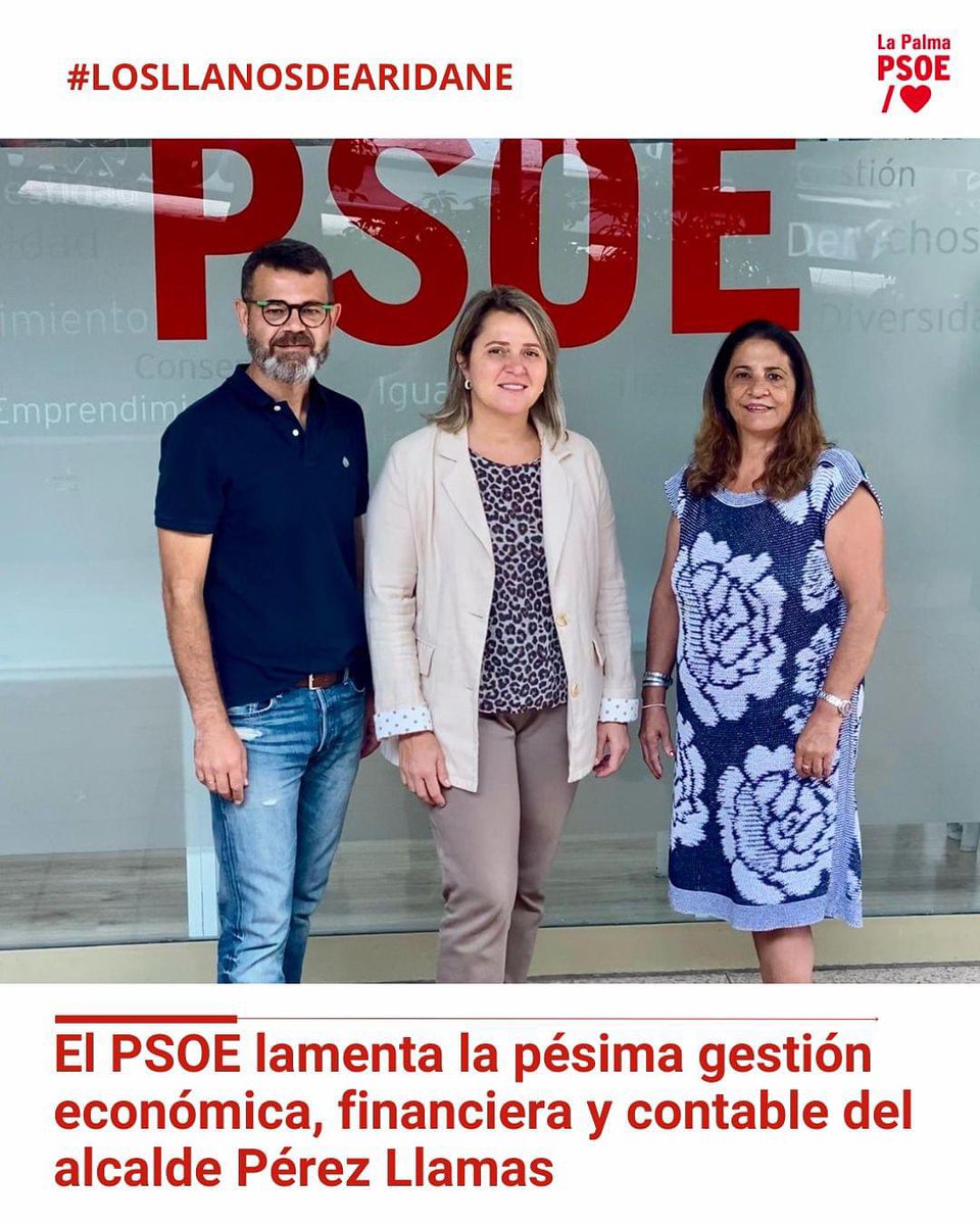 PSOE La Palma tweet media