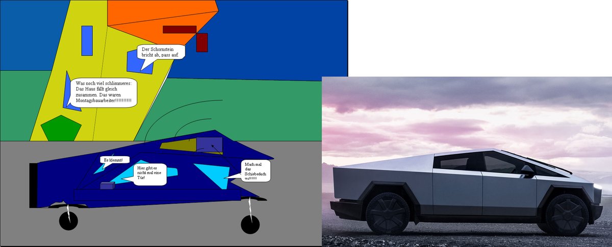 When my dad first saw the Cybertruck he pulled out and old Paint drawing I had created in elementary school: