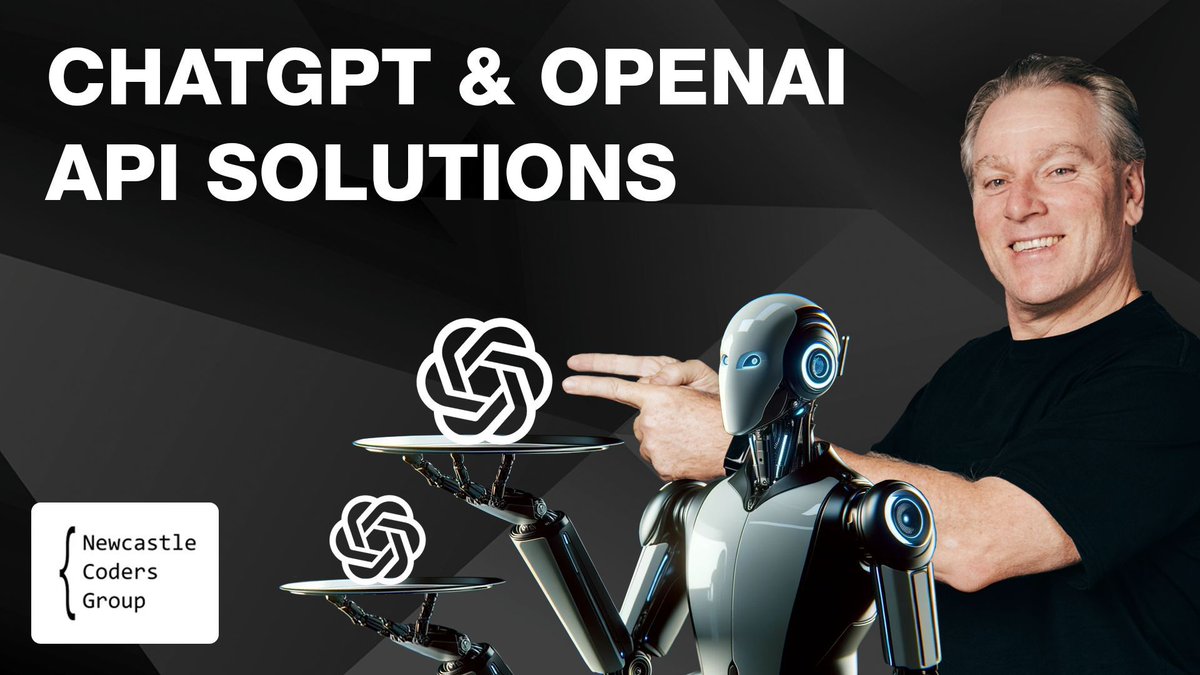 SSW_TV's tweet photo. Don’t miss @AdamCogan’s talk next week at @NCGAU! 

Adam will talk about his favourite implementations with OpenAI and much more! 

Speaking live from SSW Newcastle, Adam will show tips for implementing #AI in practical scenarios.

Register now ➡️ https://t.co/uqPjcbZCw7 https://t.co/FDPtezGJaw