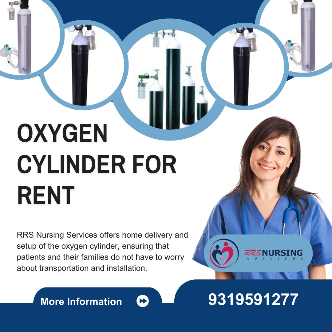Rohitkumar60230's tweet image. OXYGEN CYLINDER FOR RENT IN SECTOR 110 NOIDA
RRS Nursing Services offers home delivery and setup of the oxygen cylinder, ensuring that patients and their families do not have to worry about transportation and installation.
#oxygencylinder #caregiver