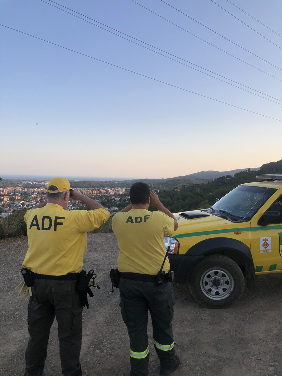 Durant aquests dies de calor extrema, ADF Sant Ramon 251 estem duent a terme diferents tasques de vigilància i primera intervenció en cas d'incendi. Defensem el nostre territori!! 💛
