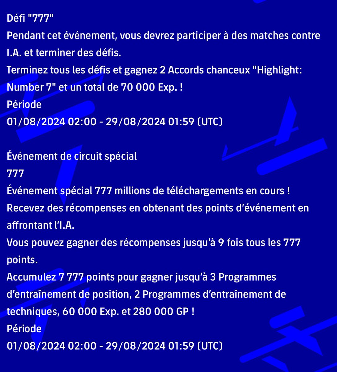 Zam59760's tweet photo. Campagne 777 avec comme d’habitude des bonus de connexion , si tu termines tout les défis tu peux avoir jusqu’à 777 pièces etcc,  joueur vedette avec le numéro 7 avec ajout enfin de Robert pires @Dam_711 ❤️ @CharlesMessana @HokiiiO @mednasah_ @NekzaTwitch @Sossoblack_  @yd9778 https://t.co/nDW3wH0xkS