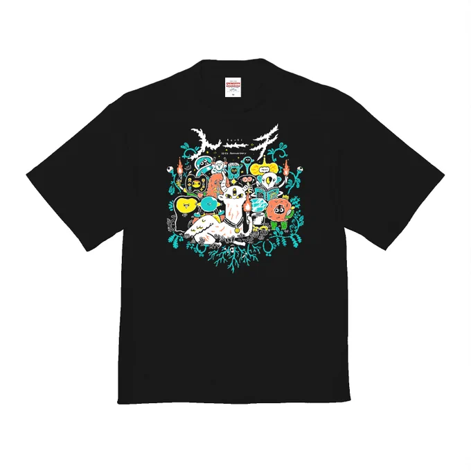 【10周年記念Tシャツ予約受付中】『FANTASTIC WORLD』のひらのりょうさんによる10周年記念イラストTシャツを受注生産します。注文は8/8(木)までトーチのストア「トースト」にて予約受付 