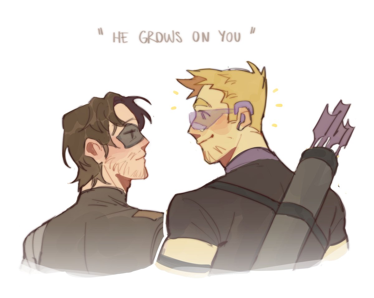 "what do you think of hawkeye?" #winterhawk #wintersoldier #hawkeye