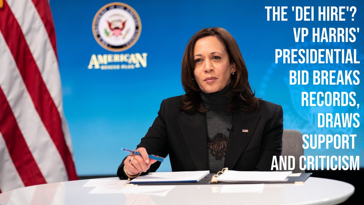 Ark Republic (@arkrepublic) on Twitter photo The 'DEI Hire'? VP <a href="/KamalaHarris/">Kamala Harris</a>' presidential bid breaks records, draws support and criticism. We talk with @DrJanaye about the race. arkrepublic.com/2024/07/30/the… The 'DEI Hire'? VP <a href="/KamalaHarris/">Kamala Harris</a>' presidential bid breaks records, draws support and criticism. We talk with @DrJanaye about the race. arkrepublic.com/2024/07/30/the…