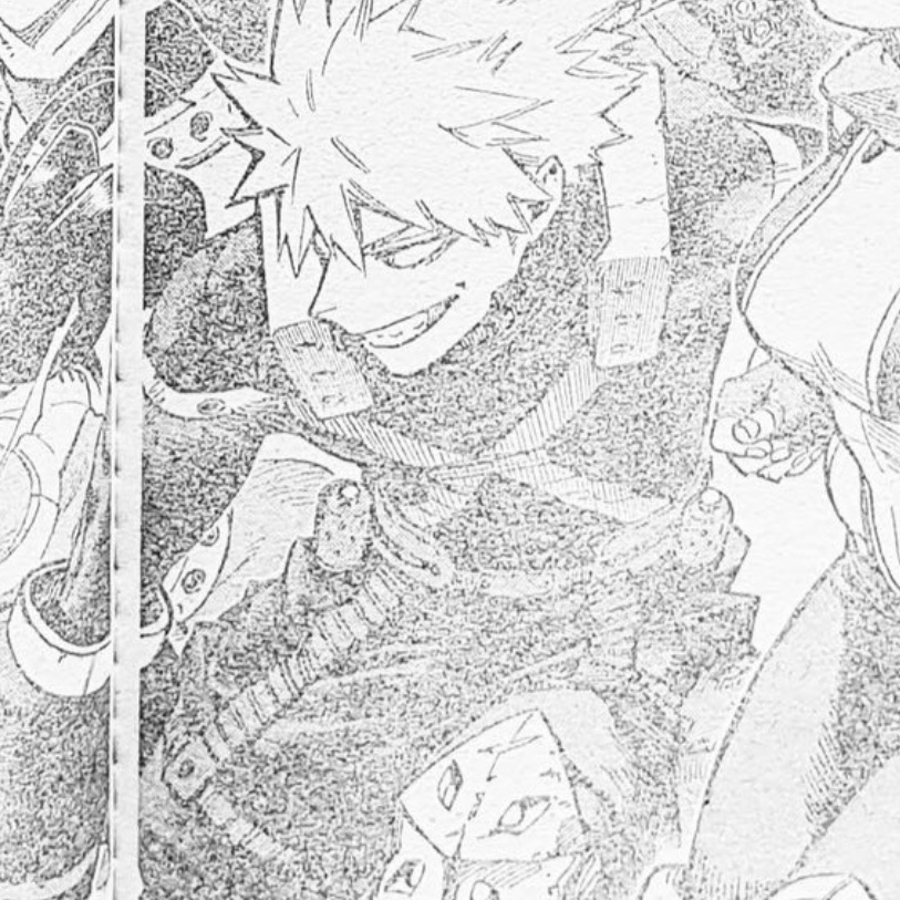 #MHA430 
PRO HERO BAKUGO🫂