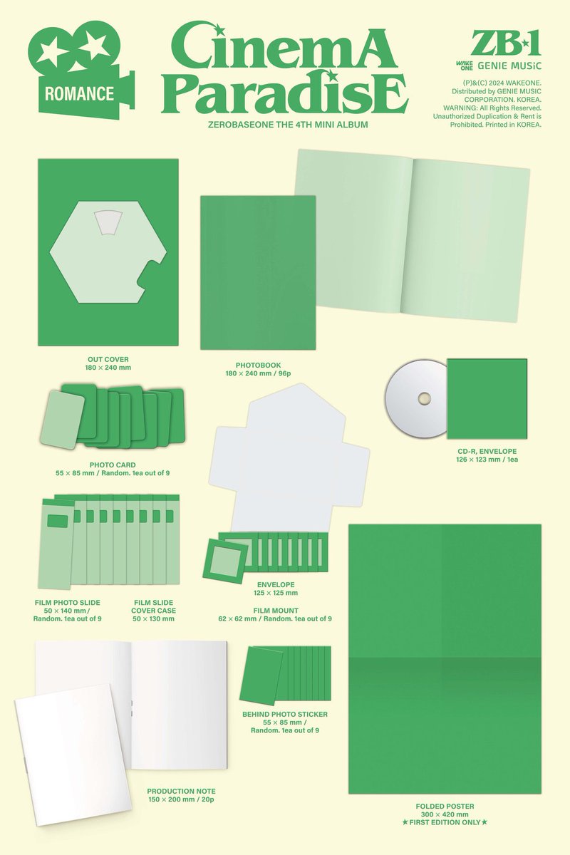 yangdoph's tweet photo. [ wts | lfb #ydphbudols ]

— Zerobaseone ZB1 4th Mini Album 'Cinema Paradise' Sealed Album Only | PH GO

💌 Romance &amp; SF ver
₱350 each; ₱650 set

Order Here: https://t.co/xaUP8u0APc

DOO: TBA
DOP: 70% DP Aug. 25, 2024; Rembal Once Onhand
📦SFETA https://t.co/WzpZM0bYFG
