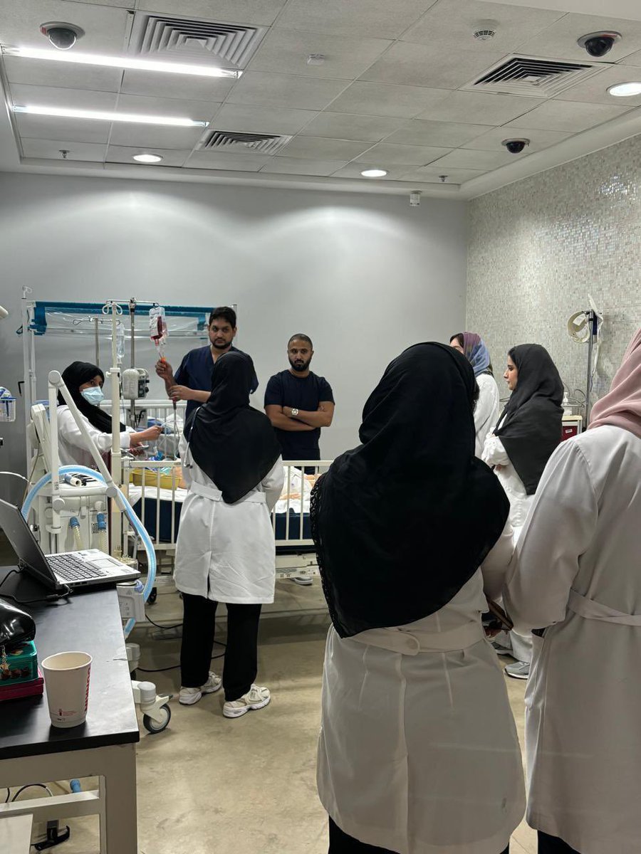 KSAUHS_JD's tweet photo. Jeddah Clinical Simulation Center, in collaboration with the Postgraduate Medical Education and Pediatric Emergency Fellowship Program, Conducted Simulation Sessions:
- Pediatric Electrical Injury
- Pediatric Trauma, Abdominal and Pelvic Trauma
#KSAU
#COMJ
#jeddah
#CSCJ
#Medical_education