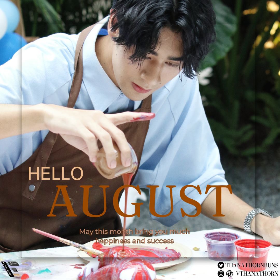 VTHANATHORN_OFC's tweet photo. Hello August 💗 @THANATHORNBUNS 

#playboyytheseries
#vthanathorn https://t.co/eZ2QZqs9Vp