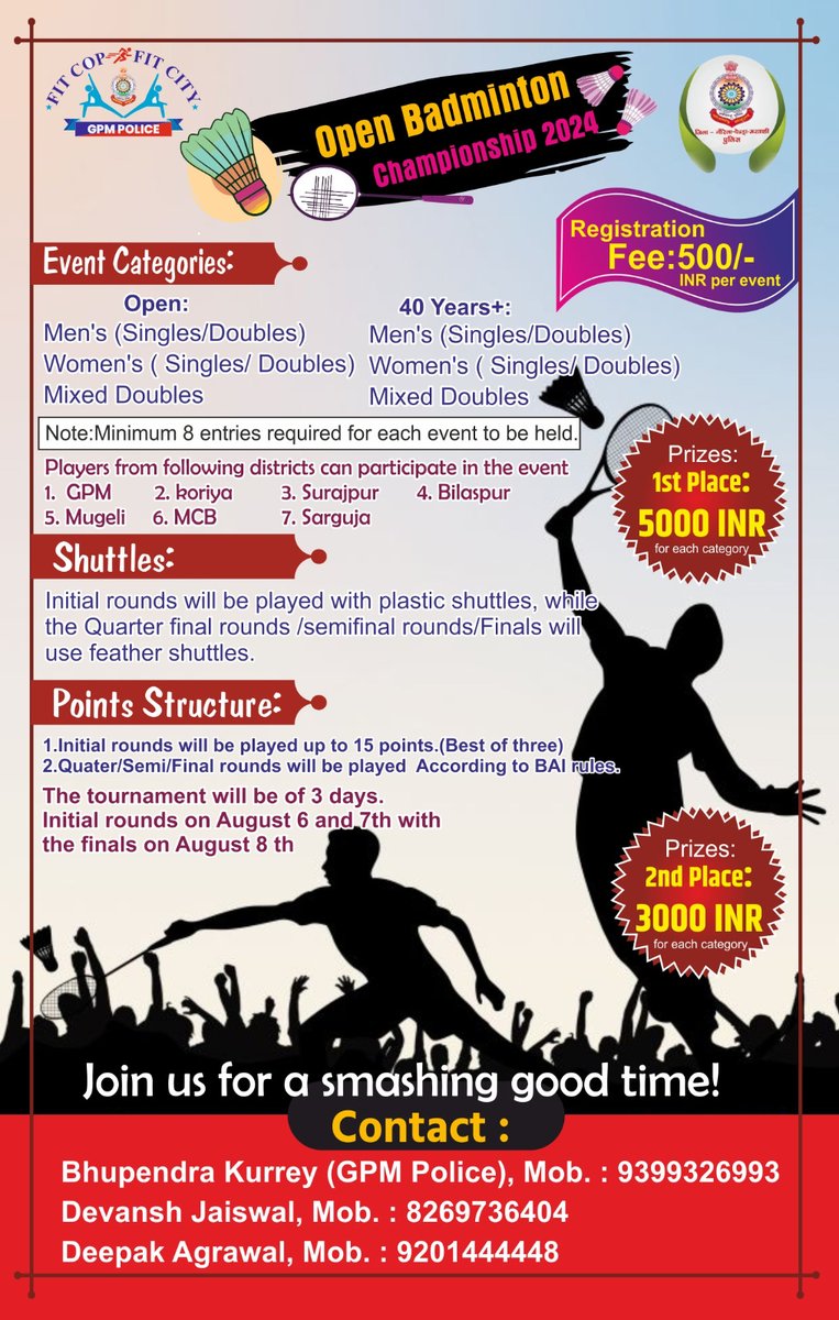Registration and payment details niche diye gye contact par WhatsApp kare.