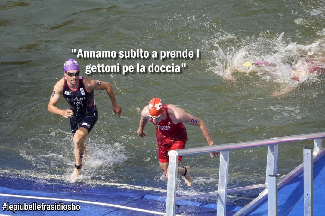 lefrasidiosho's tweet photo. #Senna #Triathlon #giochiolimpici2024 https://t.co/RP8y0Uhe2h