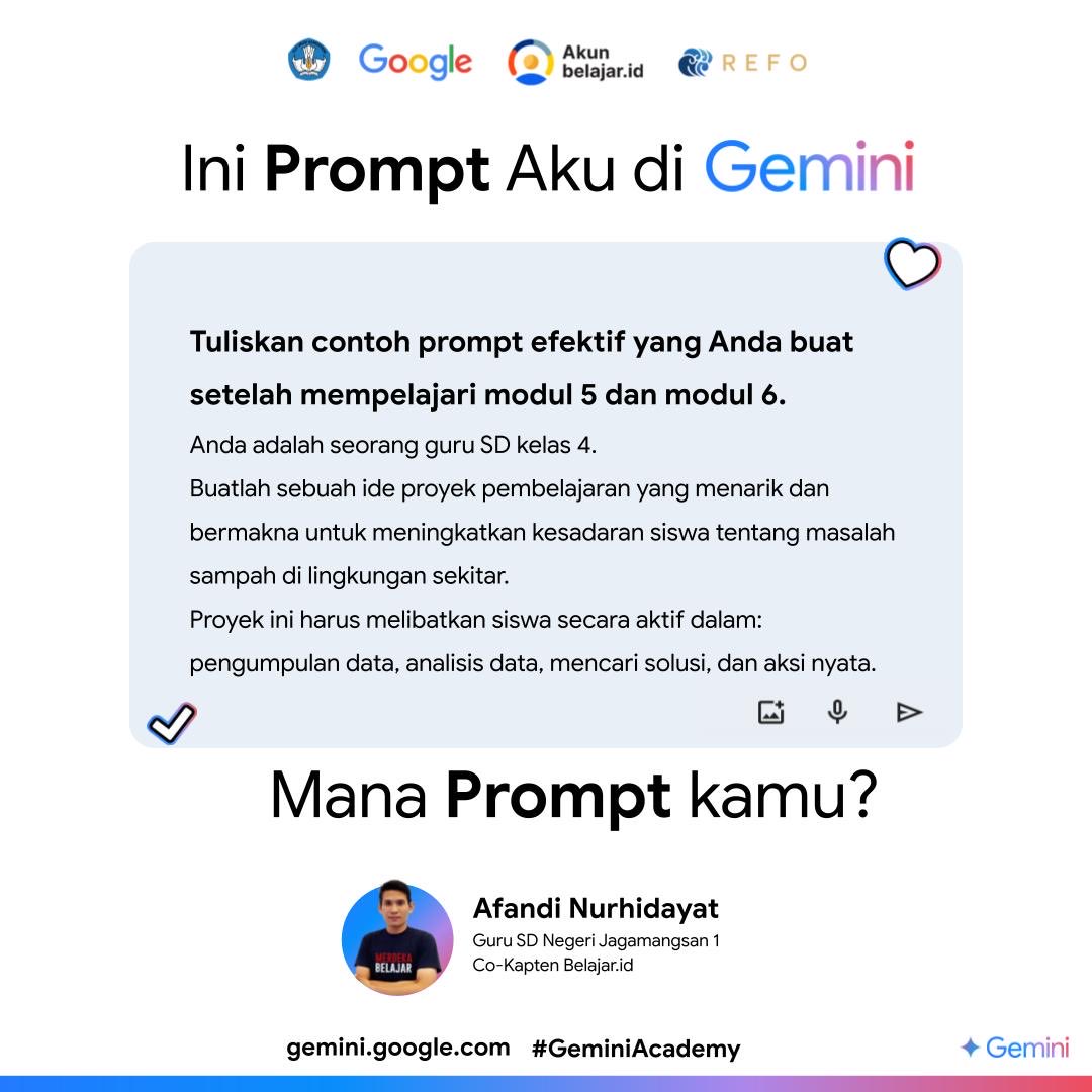 faNdyyy's tweet photo. #GeminiAcademy @refoindonesia dan @googleindonesia https://t.co/Ki3v4vfCq2