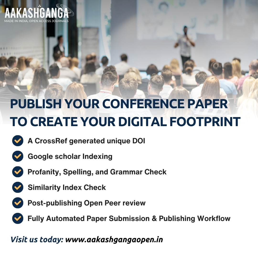 vivekmehra03's tweet image. #Conference organisers &amp;amp; #researchers, don&apos;t let your valuable work go unnoticed!

Publish your #ConferencePapers on @Aakashgangopen
to boost your paper visibility, get credit, &amp;amp; protect your work against plagiarism. bit.ly/3S1FH5Z

#OpenAccess #AcademicResearch #PhD
